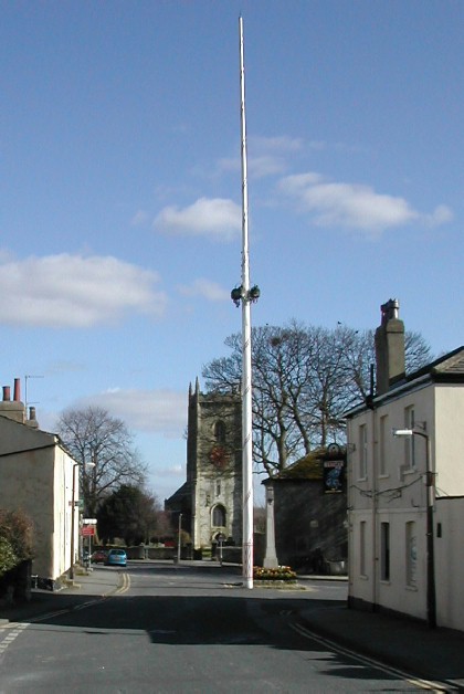 Barwick is noted for its MAYPOLE and for MAYPOLE RISING - which when announced as a public event typically brings large crowds to the village.